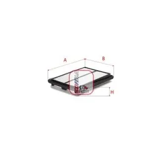 S3D11A Фільтр повітряний RENAULT Koleos \&#039;\&#039;2.0dCi \&#039;\&#039;16&gt;&gt; SOFIMA підбір по vin на Brocar