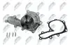 CPWTY056 Водяна помпа Toyota Land Cruiser 100 4.2TD 98-07 NTY підбір по vin на Brocar