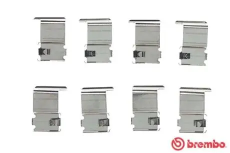 A02242 Комплектующие, колодки дискового тормоза BREMBO підбір по vin на Brocar