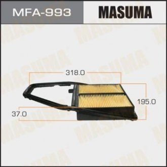 MFA993 Фильтр воздушный HONDA FR-V (BE) 1.7 (BE1) (04-09) (MFA993) MASUMA MASUMA подбор по vin на Brocar
