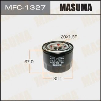 MFC1327 Фильтр масляный KIA OPTIMA (MFC1327) MASUMA MASUMA подбор по vin на Brocar