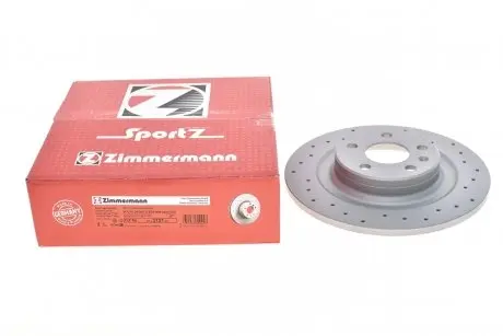 610372752 Диск гальмівний ZIMMERMANN 610.3727.52 ZIMMERMANN подбор по vin на Brocar