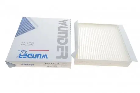 WP733 Фільтр салону WUNDER WP 733 WUNDER FILTER подбор по vin на Brocar