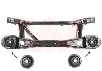 1863629 Підрамник задній FORD C-MAX/ FOCUS 11/04 - (вир-во Van Wezel) VAN WEZEL подбор по vin на Brocar