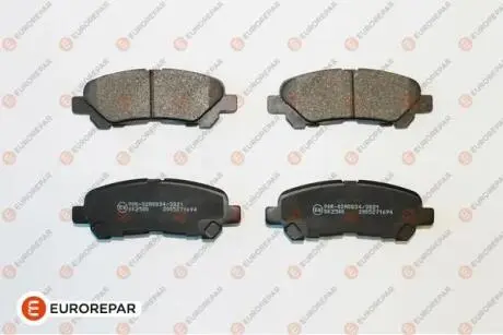 1667816380 КОЛОДКИ ГАЛЬМІВНІ ЗАДНІ EUROREPAR підбір по vin на Brocar