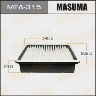 MFA315 Фильтр воздушный CHRYSLER 300(LX) 3.5 (04-12) (MFA315) MASUMA MASUMA підбір по vin на Brocar
