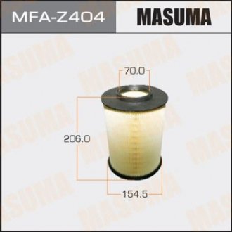 MFAZ404 Фильтр воздушный MAZDA/ MAZDA3 08- (1/18) (MFAZ404) MASUMA MASUMA підбір по vin на Brocar
