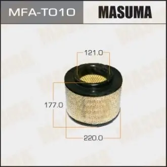 MFAT010 Фильтр воздушный TOYOTA/ HILUX/ KUN25L, KUN26L, KUN35L 11- (1/8) (MFAT010) MASUM MASUMA підбір по vin на Brocar