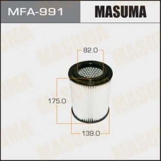 MFA991 Фильтр воздушный HONDA CIVIC VIII, TOYOTA AVENSIS (05-08) (MFA991) MASUMA MASUMA подбор по vin на Brocar