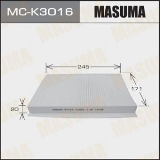 MCK3016 Фильтр салона AC9402 KIA/ CEED/ V1400 V1600 V2000 06- (MCK3016) MASUMA MASUMA підбір по vin на Brocar