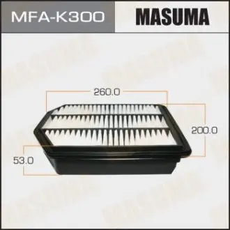 MFAK300 Воздушный фильтр A9321 MASUMA LHD HYUNDAI/ ELANTRA/ V1600, V2000 06- MASUMA подбор по vin на Brocar