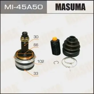 MI45A50 ШРУС 33x66x30х50MITSUBISHI Pajero III 2000 — 2006 (MI45A50) MASUMA MASUMA підбір по vin на Brocar