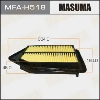 MFAH518 Фільтр повітряний MASUMA підбір по vin на Brocar
