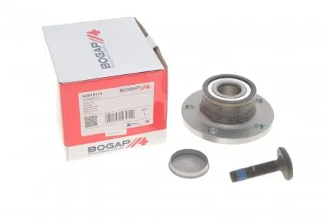 A3515114 Підшипник маточини комплект BOGAP A3515114 BOGAP подбор по vin на Brocar
