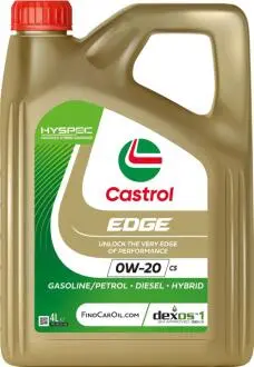 15F6E9 Масло EDGE 0W20 C5 (4L) CASTROL подбор по vin на Brocar