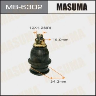 MB6302 Опора шаровая передн нижн LANCER HONDA HR-V (MB6302) MASUMA MASUMA подбор по vin на Brocar