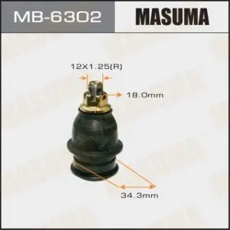 MB6302 Опора кульова (MB-6302) MASUMA MASUMA підбір по vin на Brocar