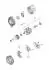 MG798 Генератор 28V 110A, SCANIAP, G, R, T - series (вир-во MAHLE) MAHLE / KNECHT підбір по vin на Brocar