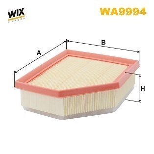 WA9994 Фільтр повітряний WIX FILTERS підбір по vin на Brocar