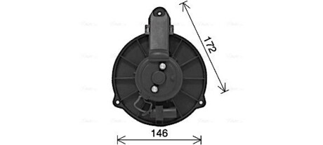 AI8426 Компресор салону AVA COOLING подбор по vin на Brocar