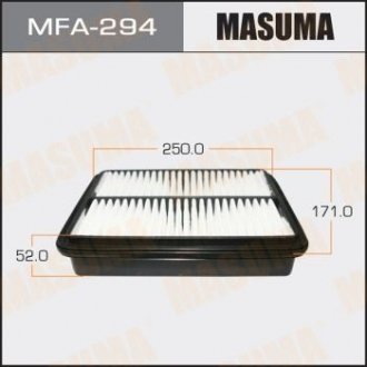 MFA294 Фильтр воздушный MITSUBISHI ASX (GA_W_) 1.8 DI-D 4WD, 1.8 DI-D, 2.2 Di-D 4WD (10 MASUMA подбор по vin на Brocar