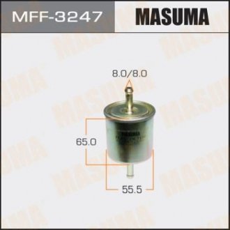 MFF3247 Фильтр топливный высокого давления NISSAN QASHQAI II (MFF3247) MASUMA MASUMA подбор по vin на Brocar