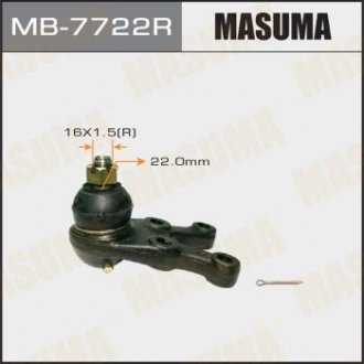 MB7722R Опора шаровая передн нижн правая MITSUBISHI L200 (MB7722R) MASUMA MASUMA підбір по vin на Brocar