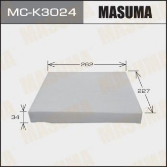 MCK3024 Фильтр салона KIA/ HYUNDAI/ V2000, V2700 07- (MCK3024) MASUMA MASUMA підбір по vin на Brocar