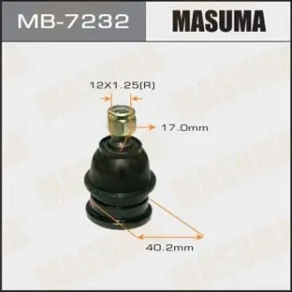 MB7232 Опора шаровая передн нижнLEXUS ES (14-19)/KIA CERATO (13-18)/KIA CEED (12-17)/KI MASUMA подбор по vin на Brocar