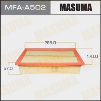 MFAA502 Фильтр воздушный FORD/ FOCUS/ V1600 05-07 (MFAA502) MASUMA MASUMA подбор по vin на Brocar