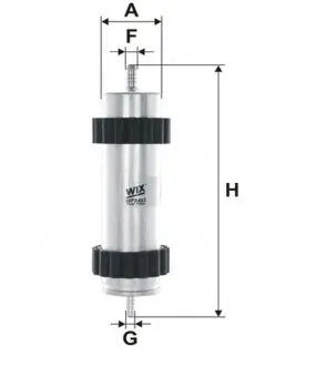 WF8463 Фільтр паливний WIX FILTERS підбір по vin на Brocar