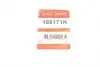 185171K Комплект поршня супорту QUICK BRAKE 185171K QUICK BRAKE підбір по vin на Brocar