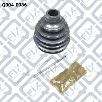 Q0040086 ПИЛЬНИК ШРУСА ЗОВНІШНІЙ КОМПЛЕКТ HYUNDAI TUCSON 2004-2010/MITSUBISHI GALANT EA3A/EA8A USA 1996-2003 Q-FIX підбір по vin на Brocar