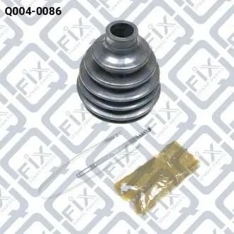 Q0040086 ПИЛЬНИК ШРУСА ЗОВНІШНІЙ КОМПЛЕКТ HYUNDAI TUCSON 2004-2010/MITSUBISHI GALANT EA3A/EA8A USA 1996-2003 Q-FIX подбор по vin на Brocar