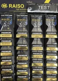 FLAROM Ароматизатор "RAISO" (рідкий) на скло 10мл (планшет 24шт.) RAISO підбір по vin на Brocar