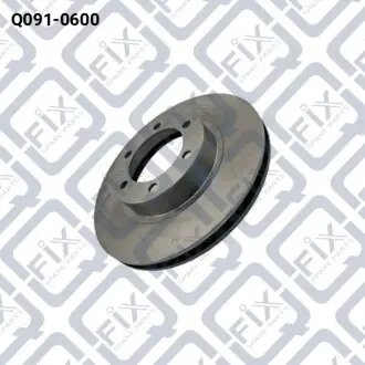 Q0910600 Диск гальмівний Q-FIX підбір по vin на Brocar