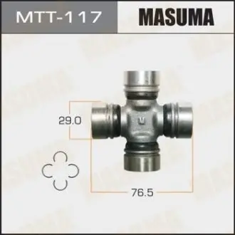 MTT117 Хрестовина карданного валу (MTT-117) MASUMA MASUMA підбір по vin на Brocar