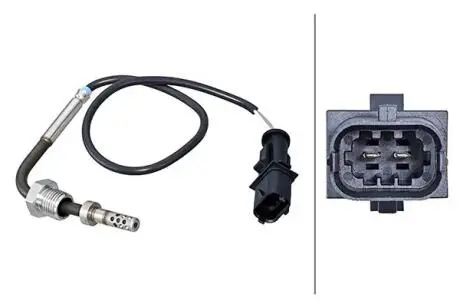 6PT010376481 Датчик температур вихл. газів HELLA підбір по vin на Brocar