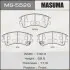 MS5526 Колодки гальмівні AN-719WK NP5007 P49032 передн (MS-5526) MASUMA MASUMA підбір по vin на Brocar