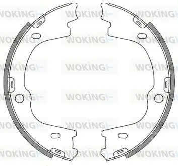 Z467300 Колодки тормозные WOKING підбір по vin на Brocar