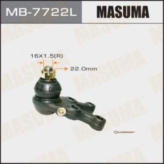 MB7722L Опора шаровая передн нижн левая MITSUBISHI L200 (MB7722L) MASUMA MASUMA підбір по vin на Brocar
