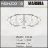 MSU0018 Колодки гальмівні (MS-U0018) MASUMA MASUMA підбір по vin на Brocar