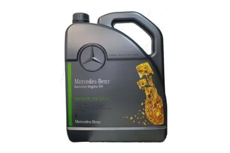 000989330913 Моторна олива 5W30 MB 229.52 (5L) MERCEDES підбір по vin на Brocar