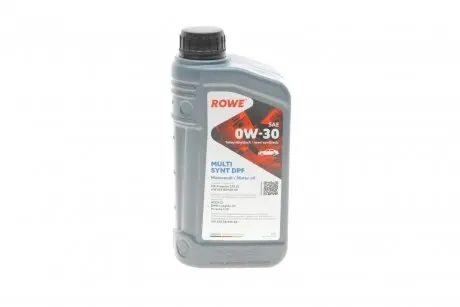 20112001099 Олива моторна HIGHTEC MULTI SYNT DPF SAE 0W-30 (1 L) ROWE 20112-0010-99 ROWE підбір по vin на Brocar