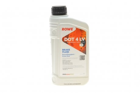 25114001099 Тормозная жидкость HIGHTEC DOT4 LV (1L) ROWE подбор по vin на Brocar