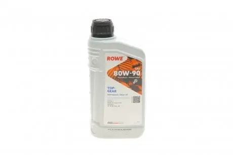 25001001099 Олива трансмісійна HIGHTEC TOPGEAR SAE 80W-90 (1 L) ROWE 25001-0010-99 ROWE подбор по vin на Brocar