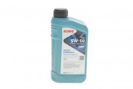 20148001099 Олива моторна HIGHTEC MULTI FORMULA SAE 5W-50 (1 L) ROWE 20148-0010-99 ROWE подбор по vin на Brocar
