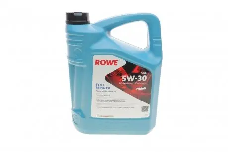20146005099 Олива моторна HIGHTEC SYNT RS SAE 5W-30 HC-FO (5 L) ROWE 20146-0050-99 ROWE подбор по vin на Brocar
