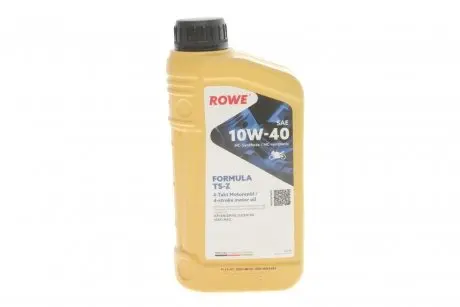 20049001099 Олива моторна HIGHTEC FORMULA SAE 10W-40 TS-Z (1 L) ROWE 20049-0010-99 ROWE подбор по vin на Brocar