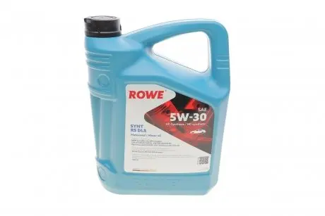 20118005099 Олива моторна HIGHTEC SYNT RS DLS SAE 5W-30 (5 L) ROWE 20118-0050-99 ROWE подбор по vin на Brocar